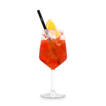 Charger l'image dans la galerie, Black glass straws for hospitality - 8 inch