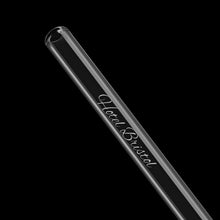 Charger l'image dans la galerie, Schwarze Glasstrohhalme für die Gastronomie - 15 cm