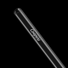 Charger l'image dans la galerie, Schwarze Glasstrohhalme für die Gastronomie - 15 cm