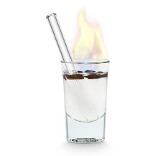Charger l'image dans la galerie, pailles en verre pour la gastronomie - 10 cm