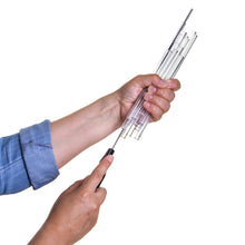 Charger l'image dans la galerie, pailles en verre pour la hospitalité - paille réutilisable de 15 cm