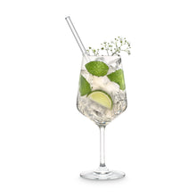 Charger l'image dans la galerie, HALM Glasstrohhalme 20 cm Gastronomie ohne Gravur Weinglas