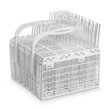 Load image into Gallery viewer, glass straw straw rinsing basket Cutlery basket for glass straws up to 80 pieces