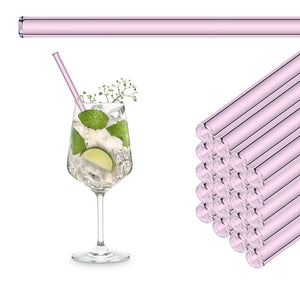 Glass Straws for Hospitality - 8 inch (20cm)