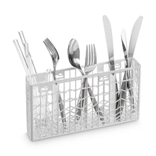 Load image into Gallery viewer, glass straw straw rinsing basket Cutlery basket for glass straws up to 80 pieces

