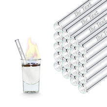 Load image into Gallery viewer, Glass Straws for Hospitality - 4 inch (10cm)
